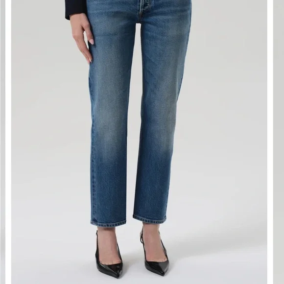 Citizens Of Humanity Anissa Blue Straight Leg Jeans - Picture 5 of 11